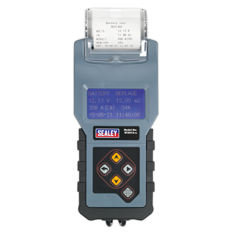 Digital Battery & Alternator Tester with Printer 12V | Pipe Manufacturers Ltd..