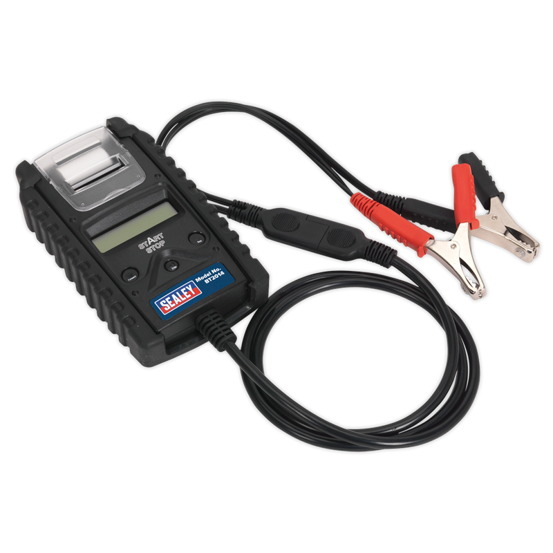 Digital Start/Stop Battery & Alternator Tester with Printer | Pipe Manufacturers Ltd..