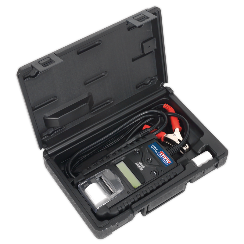 Digital Start/Stop Battery & Alternator Tester with Printer | Pipe Manufacturers Ltd..