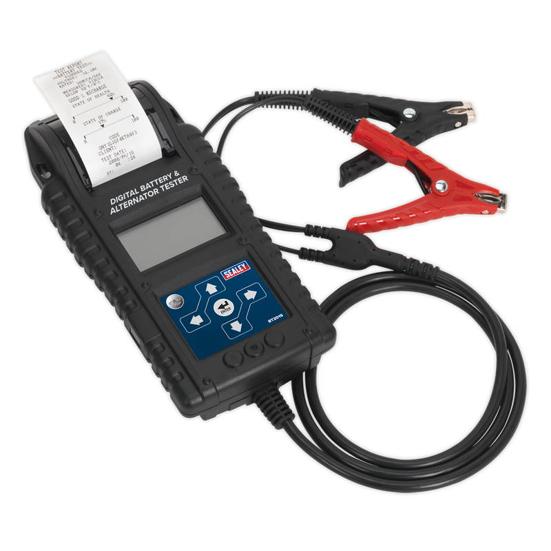 Digital Start/Stop Battery & Alternator Tester with Printer | Pipe Manufacturers Ltd..