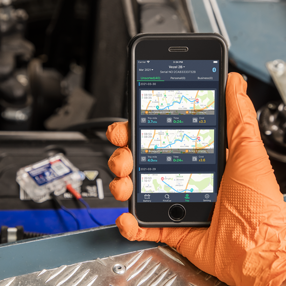 Battery Monitor Sensor & Vehicle Finder