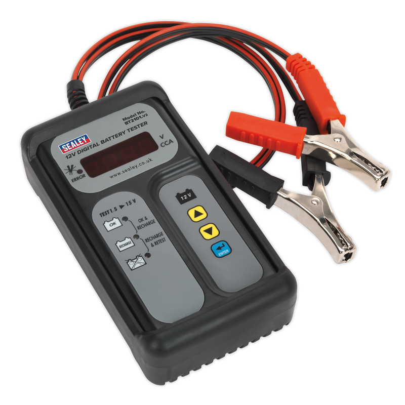 Digital Battery Tester 12V | Pipe Manufacturers Ltd..