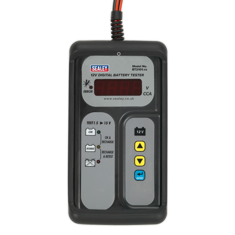 Digital Battery Tester 12V | Pipe Manufacturers Ltd..