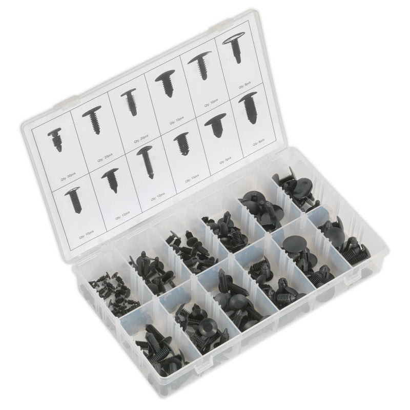 Trim Clip Assortment for GM, Chrysler & Ford 168pc | Pipe Manufacturers Ltd..