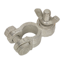 Battery Terminal - Post with Washer & Wing Nut 24V Negative Pack of 5 | Pipe Manufacturers Ltd..