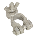 Battery Terminal - Post with Washer & Wing Nut 24V Positive Pack of 5 | Pipe Manufacturers Ltd..