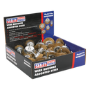 Wire Brushes Assorted Sizes Display Box of 40 | Pipe Manufacturers Ltd..