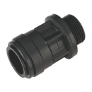 Straight Adaptor 22mm 3/4"BSP Pack of 2 (John Guest Speedfit¨ - PM012216E) | Pipe Manufacturers Ltd..