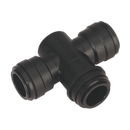Equal Water Trap Tee 22mm (John Guest Speedfit¨ - PMTT22E) | Pipe Manufacturers Ltd..