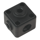 Porting Block 5 x 1/2"BSP Connection (John Guest Speedfit¨ - JG-L-WSK) | Pipe Manufacturers Ltd..