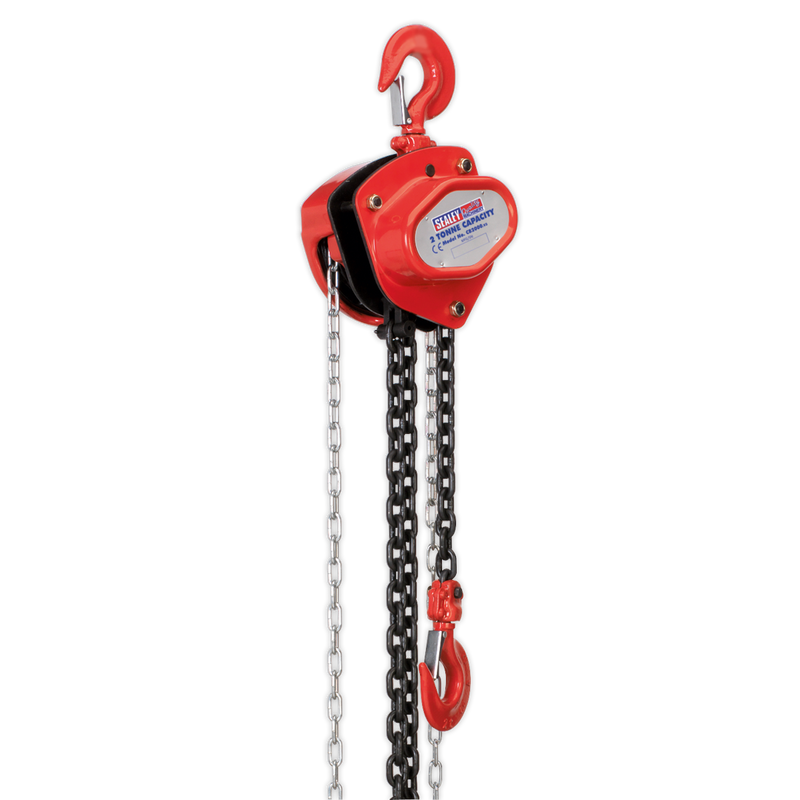 Chain Block 2tonne 3m | Pipe Manufacturers Ltd..