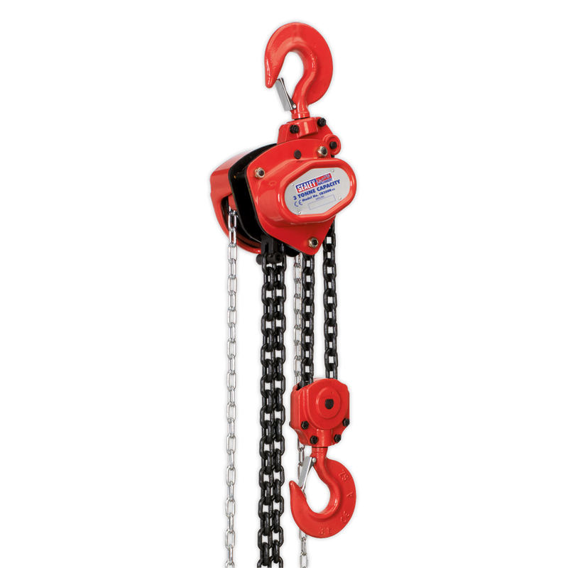Chain Block 3tonne 3m | Pipe Manufacturers Ltd..