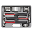 Panel Beating Set 7pc Drop-Forged Fibreglass Shafts | Pipe Manufacturers Ltd..