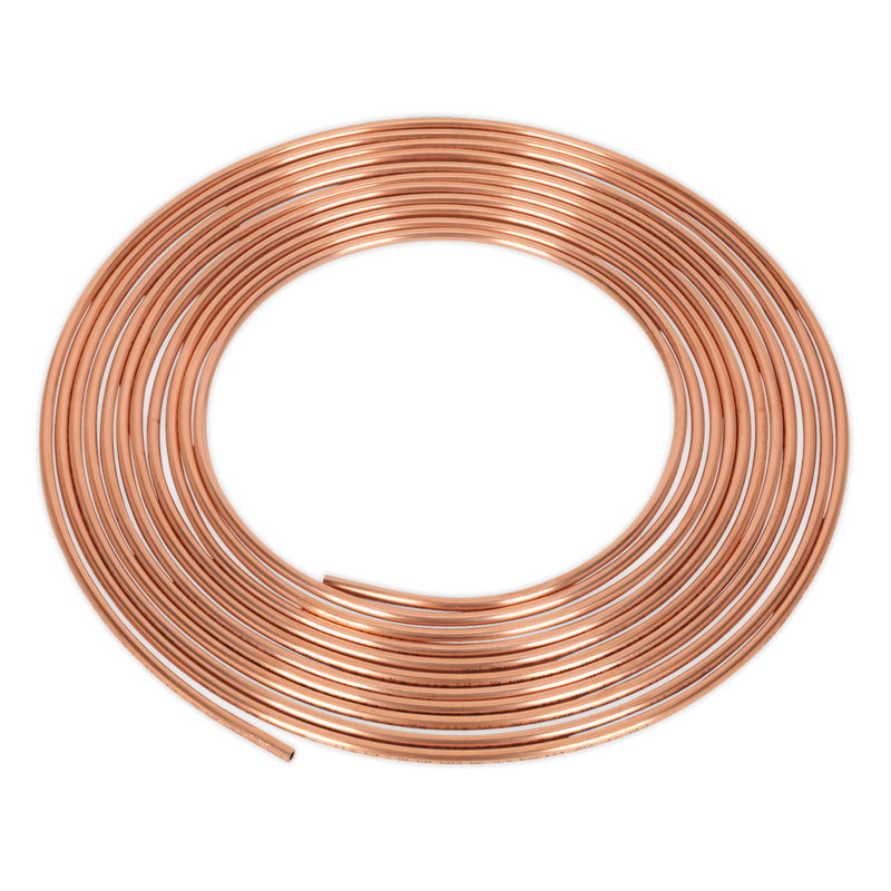 Brake Pipe Copper Tubing 22 Gauge 3/16" x 25ft BS EN 12449 C106 | Pipe Manufacturers Ltd..