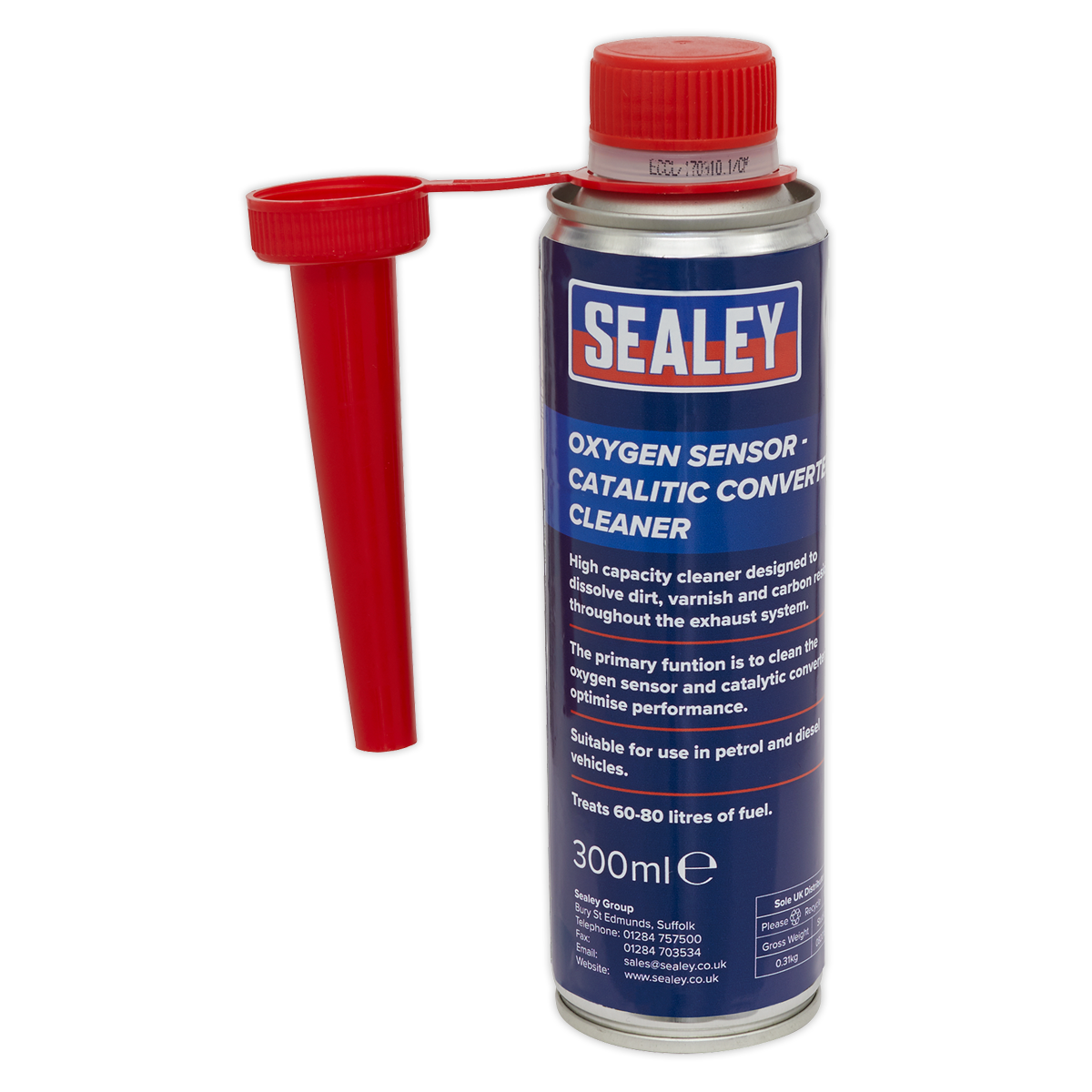 Bardale O2 Sensor Cleaner Oxygen Sensor - Catalytic Converter Cleaner 300ml