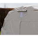 Vehicle Storage Shelter 2.7 x 5.5 x 2m | Pipe Manufacturers Ltd..