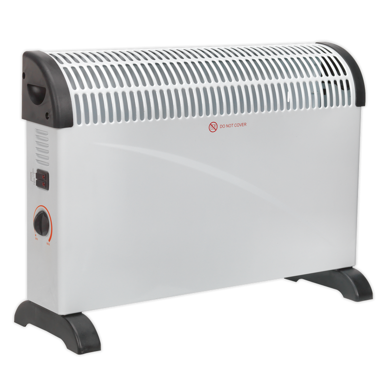 Convector Heater 2000W/230V 3 Heat Settings Thermostat | Pipe Manufacturers Ltd..