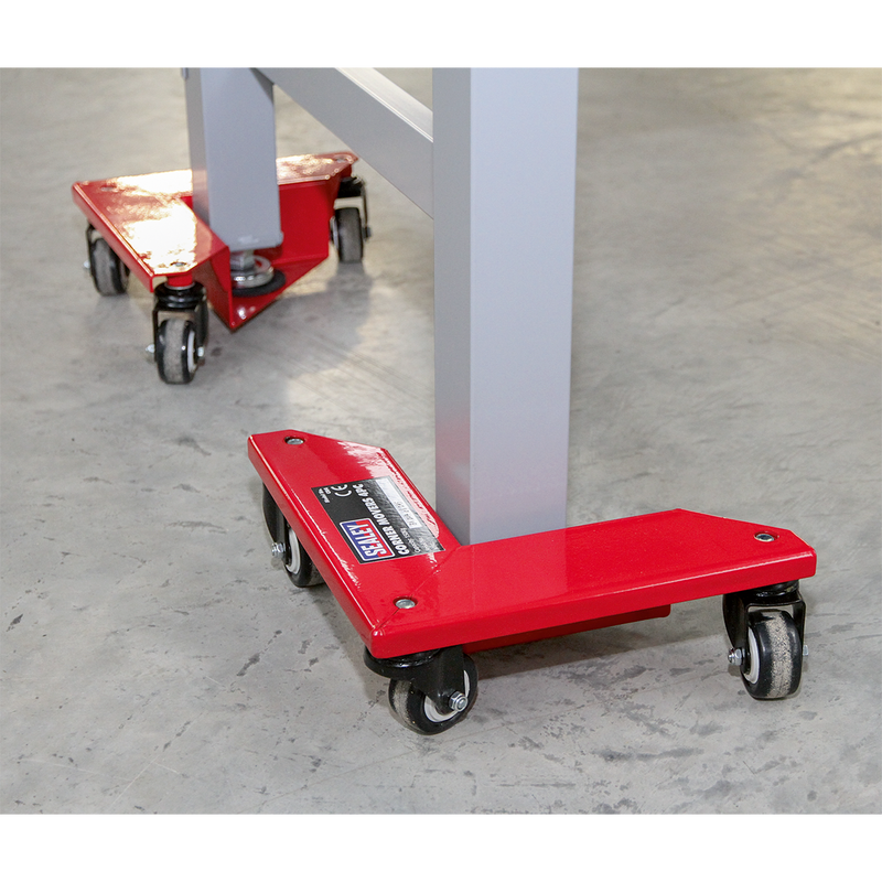 Corner Transport Dollies Set of 4 150kg Capacity | Pipe Manufacturers Ltd..