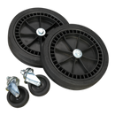 Wheel Kit for Fixed Compressors - 2 Castors & 2 Fixed | Pipe Manufacturers Ltd..