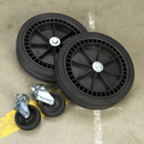 Wheel Kit for Fixed Compressors - 2 Castors & 2 Fixed | Pipe Manufacturers Ltd..