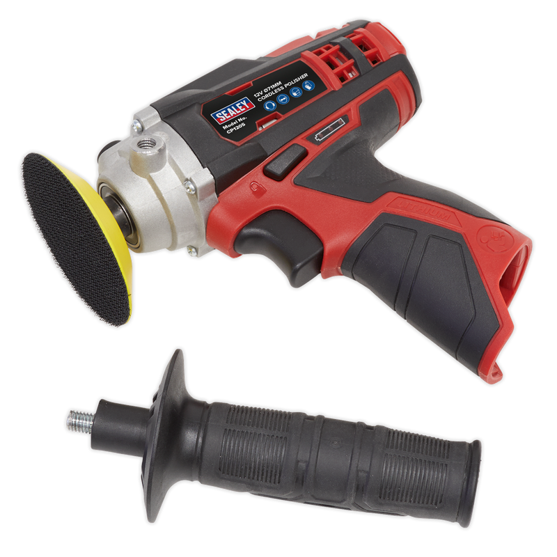 Cordless Polisher ¯71mm 12V Li-ion - Body Only | Pipe Manufacturers Ltd..