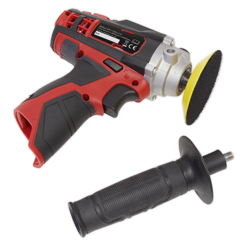 Cordless Polisher ¯71mm 12V Li-ion - Body Only | Pipe Manufacturers Ltd..