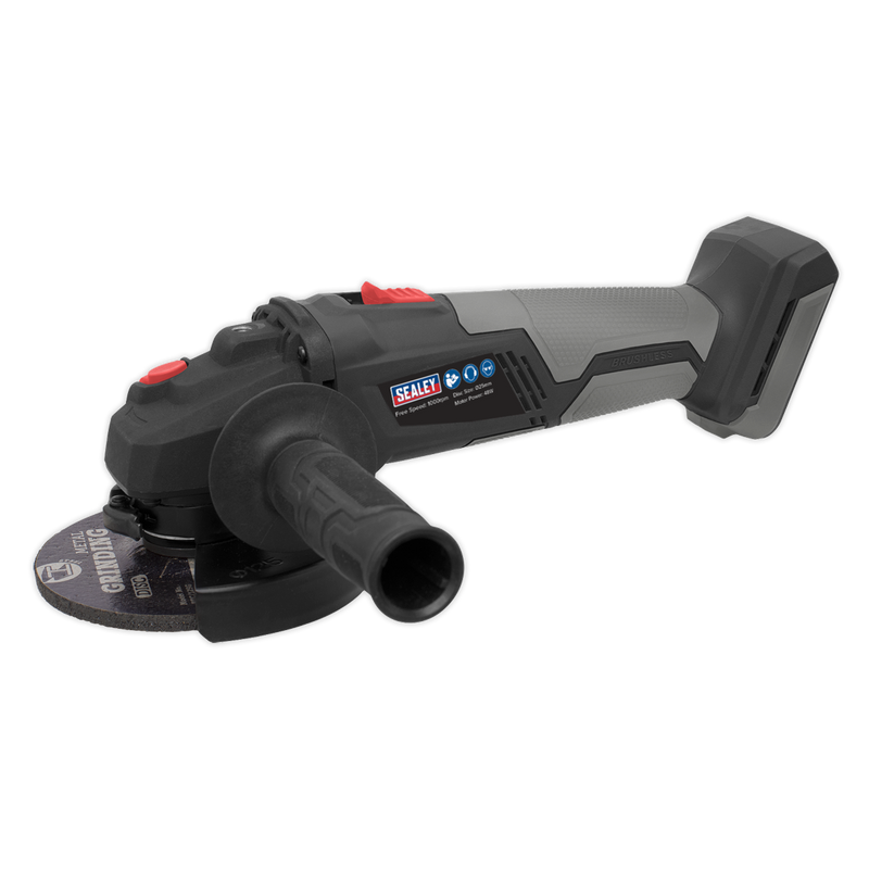 Brushless Angle Grinder ¯115mm 20V - Body Only | Pipe Manufacturers Ltd..