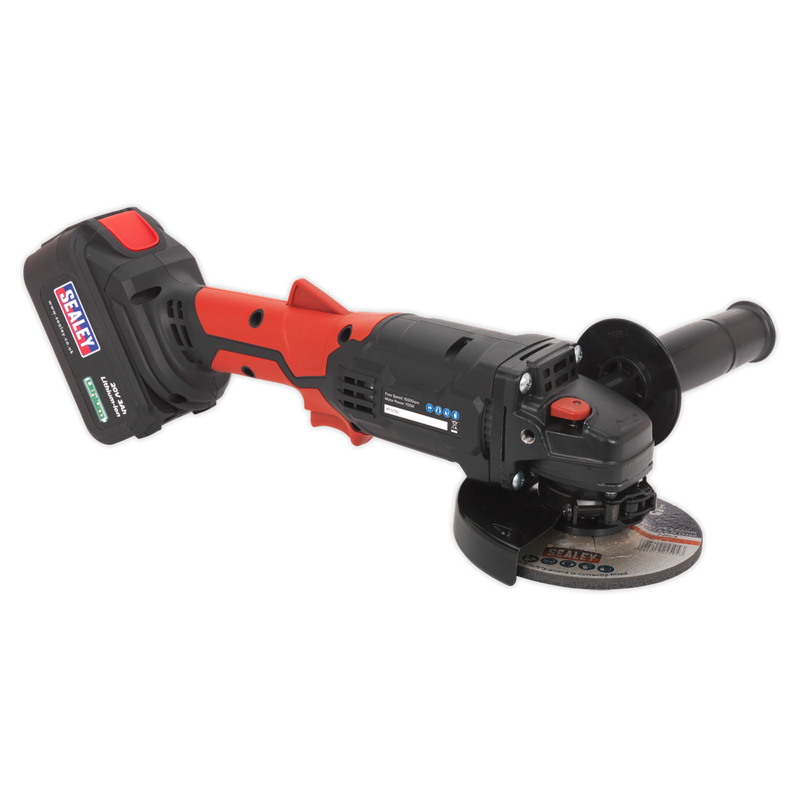 Cordless Angle Grinder ¯115mm 20V Lithium-ion 1hr Charge | Pipe Manufacturers Ltd..