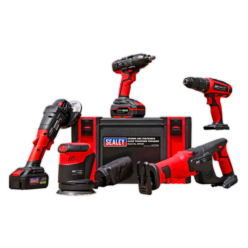 CP20V Series 5 x 20V Cordless Tool Combo - 2 Batteries | Pipe Manufacturers Ltd..