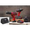 20V Cordless ¯13mm Hammer Drill/1/4"Hex Drive Impact Driver Combo Kit | Pipe Manufacturers Ltd..