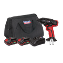 Impact Driver Kit 1/4" Hex Drive 20V - 2 Batteries | Pipe Manufacturers Ltd..