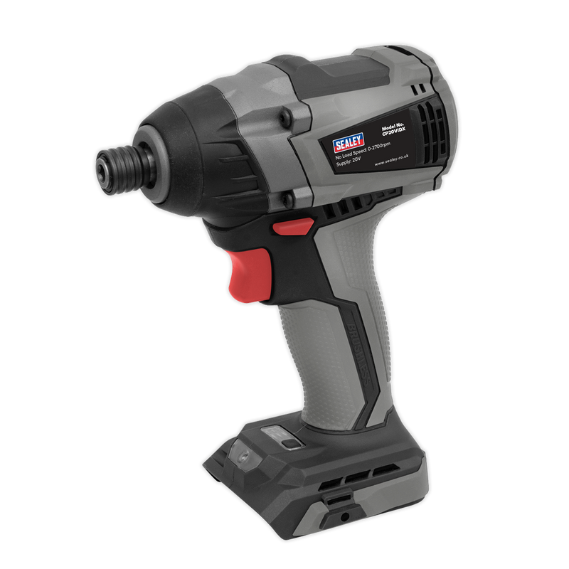 Brushless Impact Driver 20V 1/4" Hex 200Nm - Body Only | Pipe Manufacturers Ltd..