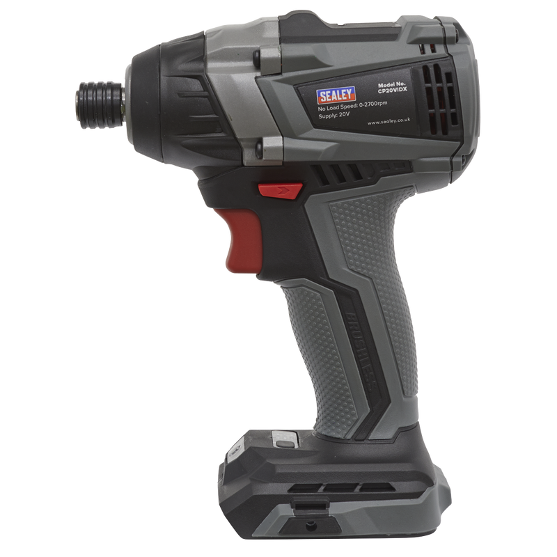 Brushless Impact Driver 20V 1/4" Hex 200Nm - Body Only | Pipe Manufacturers Ltd..