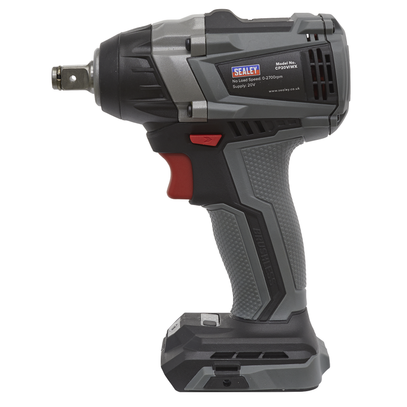 Brushless Impact Wrench 20V 1/2"Sq Drive 300Nm - Body Only | Pipe Manufacturers Ltd..