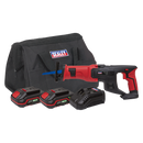 Cordless Reciprocating Saw Kit 20V - 2 Batteries | Pipe Manufacturers Ltd..