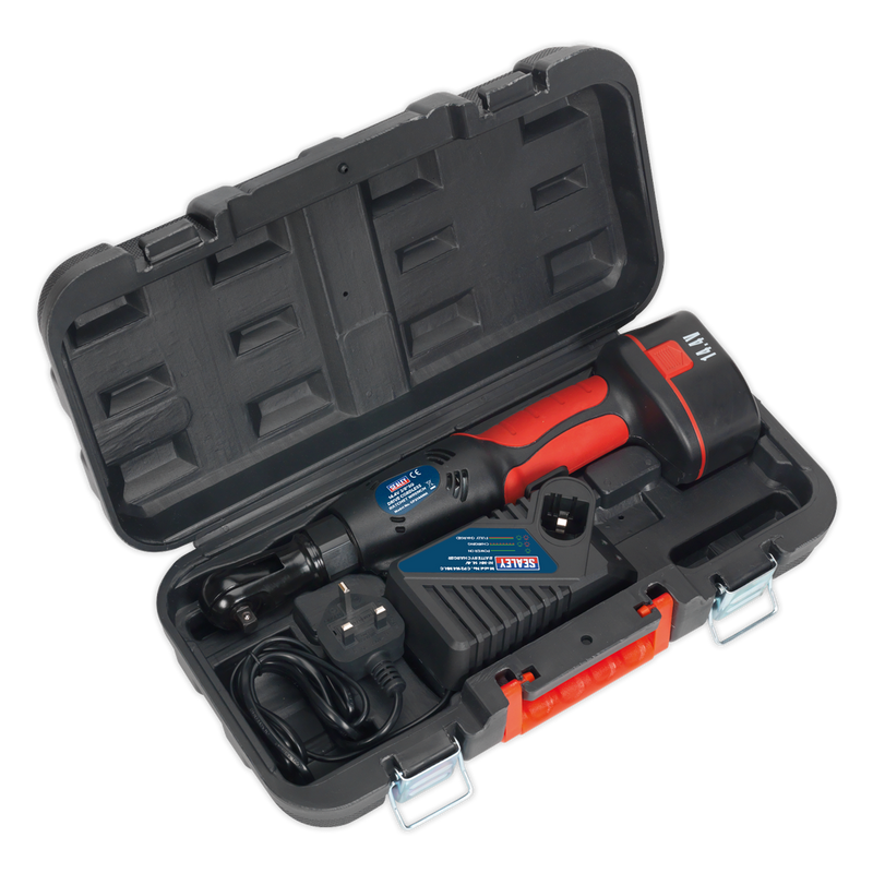 Cordless Ratchet Wrench 14.4V 2Ah Ni-MH 3/8"Sq Drive | Pipe Manufacturers Ltd..