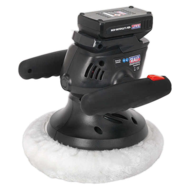 Cordless Polisher ¯240mm 18V Lithium-ion | Pipe Manufacturers Ltd..