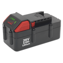 Power Tool Battery 26V 4Ah Li-ion for CP2612 & CP2634 | Pipe Manufacturers Ltd..