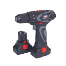 Cordless Drill/Driver ¯10mm 14.4V 2Ah Lithium-ion 10mm 2-Speed Motor - 2 Batteries 40min Charger | Pipe Manufacturers Ltd..