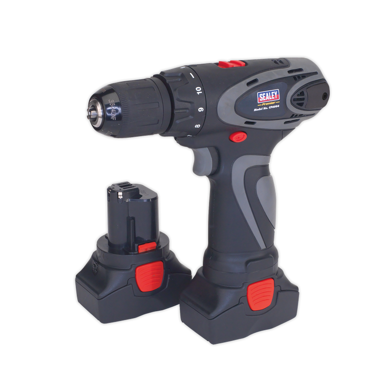 Cordless Drill/Driver ¯10mm 14.4V 2Ah Lithium-ion 10mm 2-Speed Motor - 2 Batteries 40min Charger | Pipe Manufacturers Ltd..