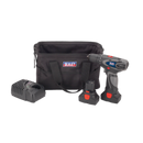 Cordless Drill/Driver ¯10mm 14.4V 2Ah Lithium-ion 10mm 2-Speed Motor - 2 Batteries 40min Charger | Pipe Manufacturers Ltd..