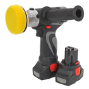 Cordless Polisher/Sander ¯75mm 14.4V 2Ah Lithium-ion - 2 Batteries 40min Charger | Pipe Manufacturers Ltd..