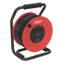 Cable Reel 50m 4 x 230V 2.5mm_ Heavy-Duty Thermal Trip | Pipe Manufacturers Ltd..