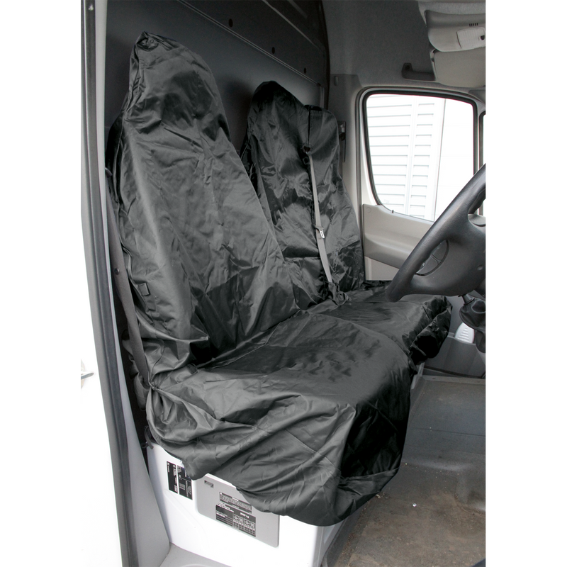 Van Seat Protector Set 2pc Heavy-Duty | Pipe Manufacturers Ltd..