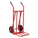 Sack Truck with Pneumatic Tyres & Foldable Toe 150kg Capacity | Pipe Manufacturers Ltd..