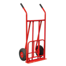 Sack Truck with Pneumatic Tyres & Foldable Toe 150kg Capacity | Pipe Manufacturers Ltd..