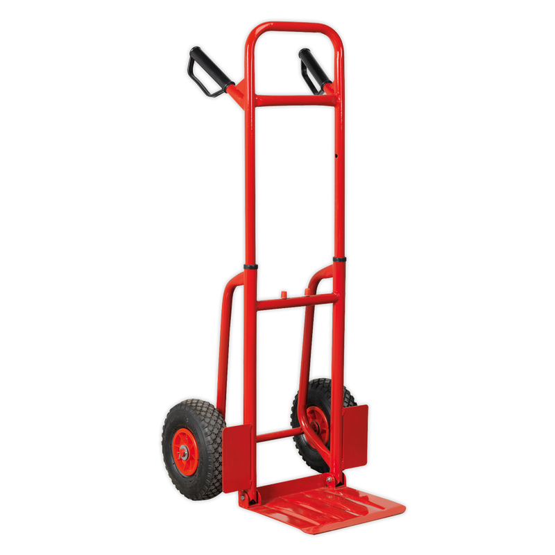 Sack Truck with Pneumatic Tyres 200kg Folding | Pipe Manufacturers Ltd..
