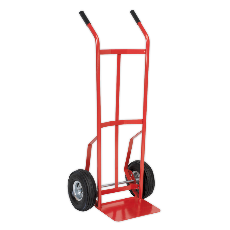 Sack Truck with Pneumatic Tyres 200kg Capacity | Pipe Manufacturers Ltd..