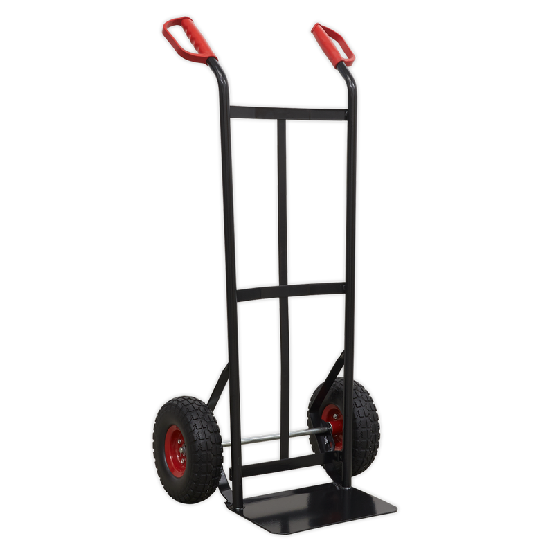 Heavy-Duty Sack Truck with PU Tyres 250kg Capacity | Pipe Manufacturers Ltd..