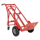 Sack Truck 3-in-1 with Pneumatic Tyres 250kg Capacity | Pipe Manufacturers Ltd..